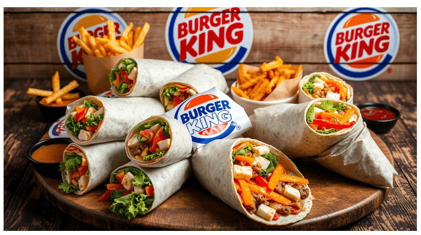 Burger King Wraps Menu With Price